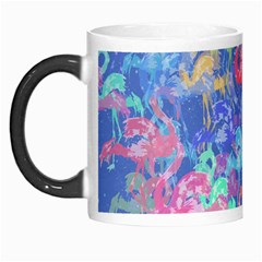 Flamingo Pattern Morph Mugs by Valentinaart