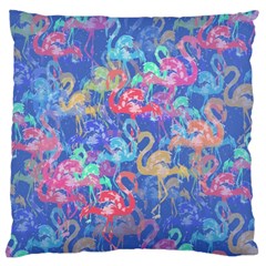 Flamingo Pattern Standard Flano Cushion Case (two Sides) by Valentinaart