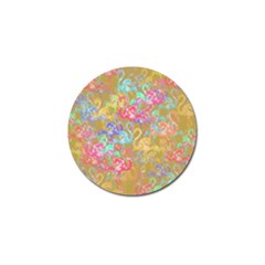 Flamingo Pattern Golf Ball Marker by Valentinaart