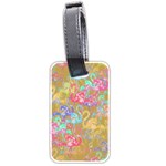 Flamingo pattern Luggage Tags (Two Sides) Back