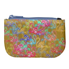 Flamingo Pattern Large Coin Purse