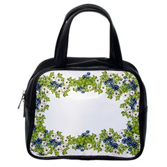 Birthday Card Flowers Daisies Ivy Classic Handbags (one Side) by Nexatart