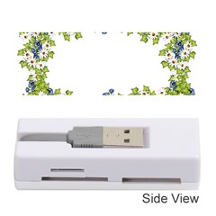 Birthday Card Flowers Daisies Ivy Memory Card Reader (stick)  by Nexatart