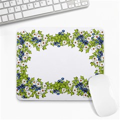 Birthday Card Flowers Daisies Ivy Large Mousepads by Nexatart