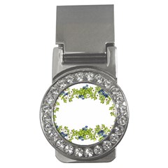 Birthday Card Flowers Daisies Ivy Money Clips (cz)  by Nexatart