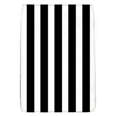 Black White Line Vertical Flap Covers (l)  by Mariart