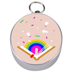 Books Rainboe Lamp Star Pink Silver Compasses by Mariart