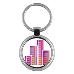 Building Key Chains (round)  by Mariart