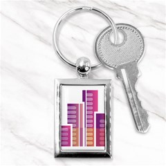 Building Key Chains (rectangle)  by Mariart