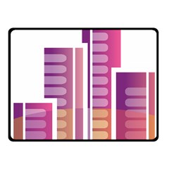 Building Fleece Blanket (small) by Mariart