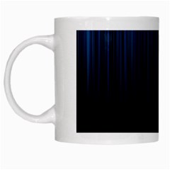 Black Blue Line Vertical Space Sky White Mugs by Mariart