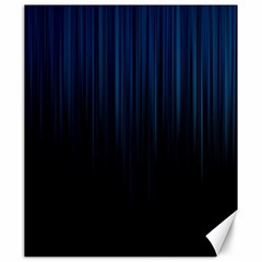 Black Blue Line Vertical Space Sky Canvas 20  X 24   by Mariart