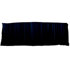 Black Blue Line Vertical Space Sky Body Pillow Case Dakimakura (two Sides)