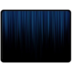 Black Blue Line Vertical Space Sky Double Sided Fleece Blanket (large)  by Mariart