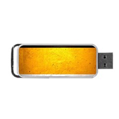 Wooden Board Yellow White Black Portable Usb Flash (one Side) by Mariart