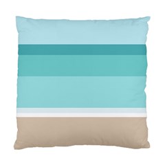 Dachis Beach Line Blue Water Standard Cushion Case (one Side) by Mariart