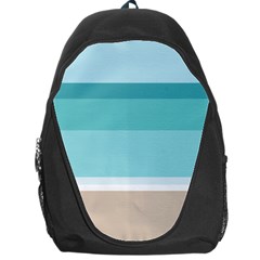 Dachis Beach Line Blue Water Backpack Bag