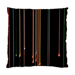 Fallen Christmas Lights And Light Trails Standard Cushion Case (one Side) by Mariart