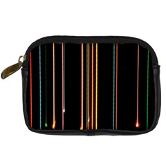 Fallen Christmas Lights And Light Trails Digital Camera Cases by Mariart