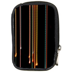 Fallen Christmas Lights And Light Trails Compact Camera Cases by Mariart