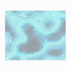 Blue Patterned Aurora Space Small Glasses Cloth (2-side)