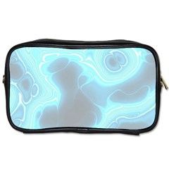 Blue Patterned Aurora Space Toiletries Bags by Mariart