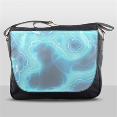 Blue Patterned Aurora Space Messenger Bags by Mariart