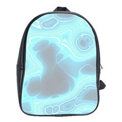 Blue Patterned Aurora Space School Bags (xl)  by Mariart