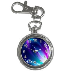 Flow Blue Pink High Definition Key Chain Watches