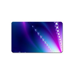 Flow Blue Pink High Definition Magnet (name Card)