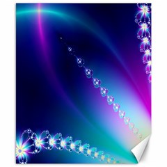 Flow Blue Pink High Definition Canvas 8  X 10  by Mariart