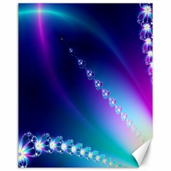 Flow Blue Pink High Definition Canvas 16  X 20   by Mariart