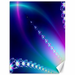 Flow Blue Pink High Definition Canvas 18  X 24   by Mariart