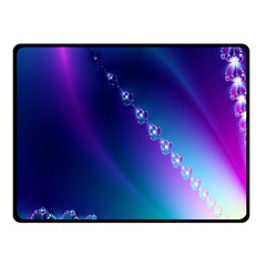 Flow Blue Pink High Definition Fleece Blanket (small) by Mariart