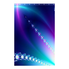 Flow Blue Pink High Definition Shower Curtain 48  X 72  (small)  by Mariart