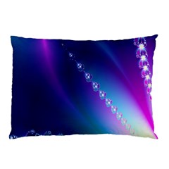 Flow Blue Pink High Definition Pillow Case (two Sides) by Mariart