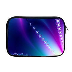 Flow Blue Pink High Definition Apple Macbook Pro 17  Zipper Case by Mariart