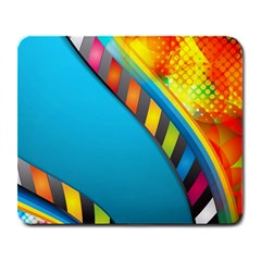 Color Dream Polka Large Mousepads by Mariart