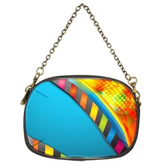 Color Dream Polka Chain Purses (one Side)  by Mariart