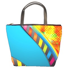 Color Dream Polka Bucket Bags by Mariart