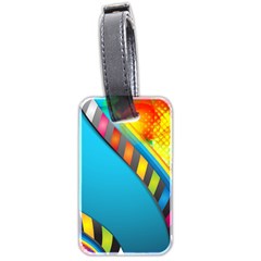 Color Dream Polka Luggage Tags (two Sides) by Mariart