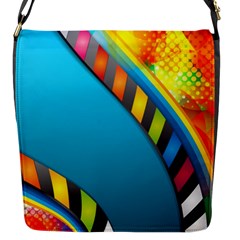 Color Dream Polka Flap Messenger Bag (s) by Mariart