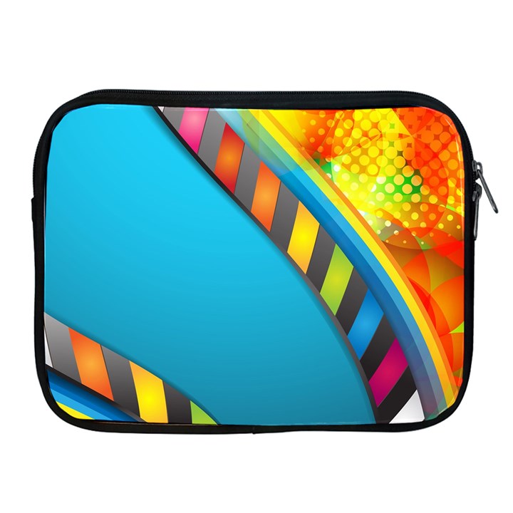 Color Dream Polka Apple iPad 2/3/4 Zipper Cases