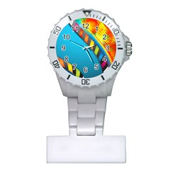 Color Dream Polka Plastic Nurses Watch