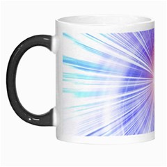 Creation Light Blue White Neon Sun Morph Mugs by Mariart