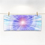 Creation Light Blue White Neon Sun Cosmetic Storage Cases Front