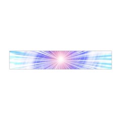 Creation Light Blue White Neon Sun Flano Scarf (mini) by Mariart