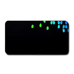 Green Black Widescreen Medium Bar Mats by Mariart