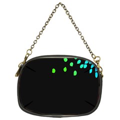 Green Black Widescreen Chain Purses (one Side)  by Mariart