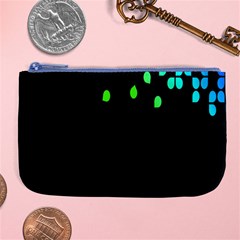 Green Black Widescreen Large Coin Purse